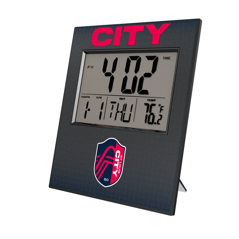 St. Louis CITY SC  Linen Wall Clock