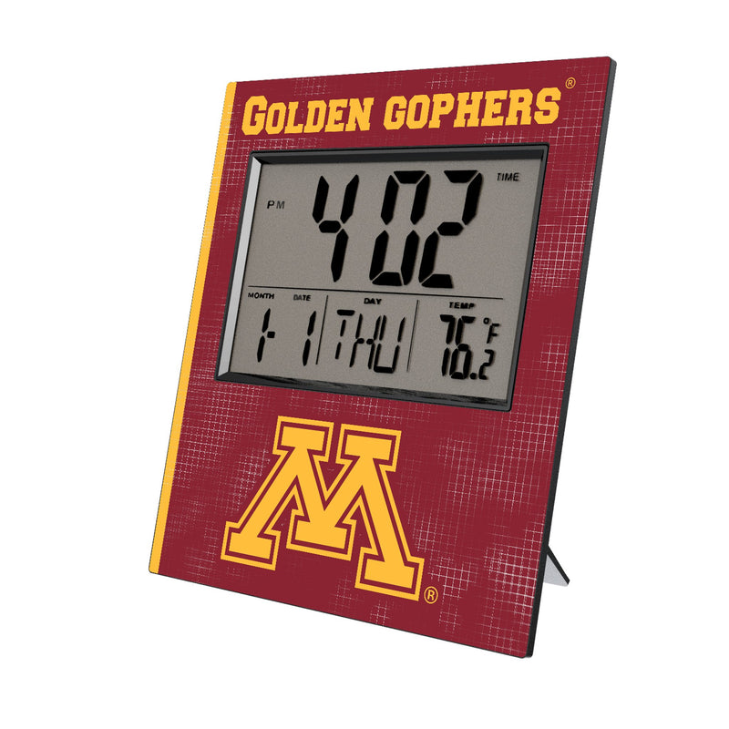 University of Minnesota Golden Gophers Hatch Wall Clock