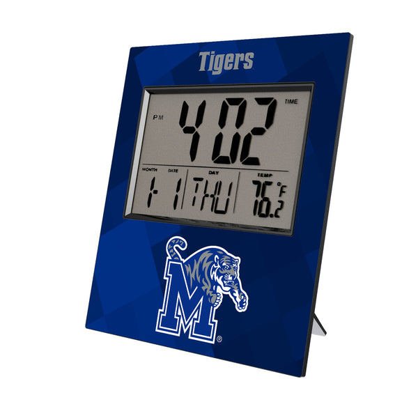 University of Memphis Tigers Color Block Wall Clock