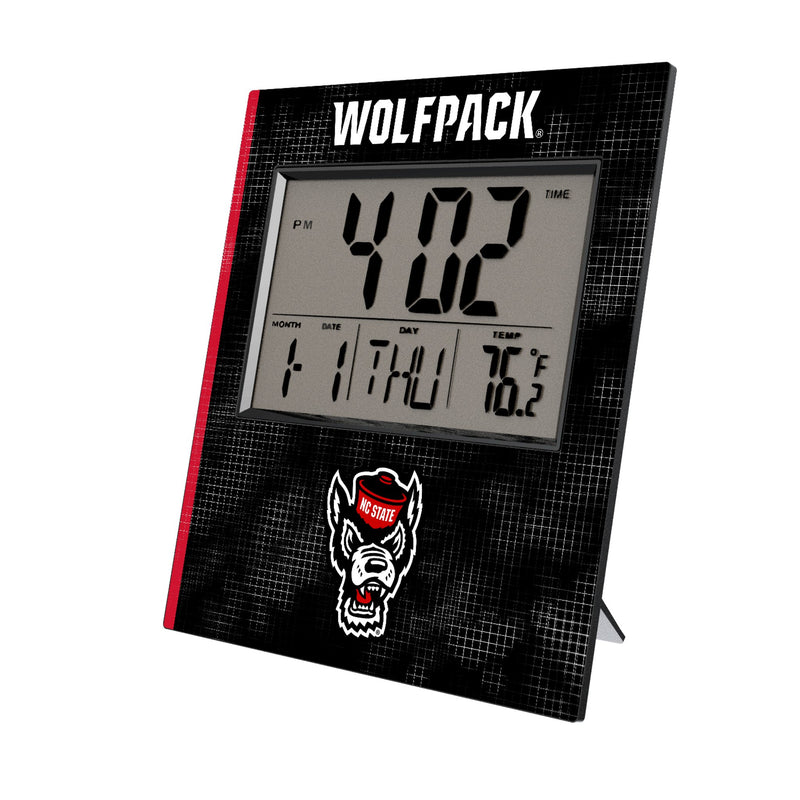 North Carolina State University Wolfpack Hatch Wall Clock