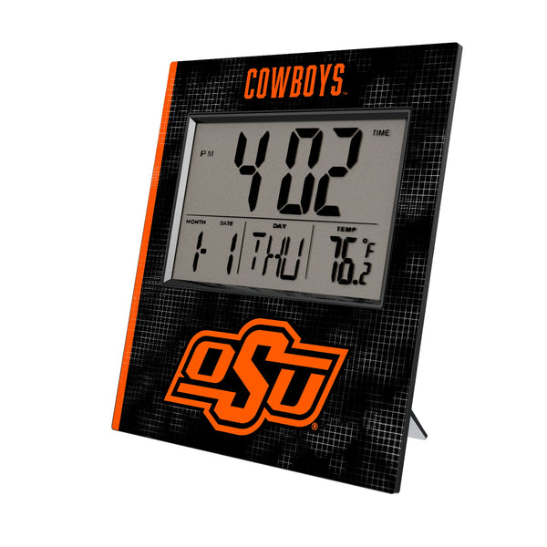 Oklahoma State University Cowboys Hatch Wall Clock