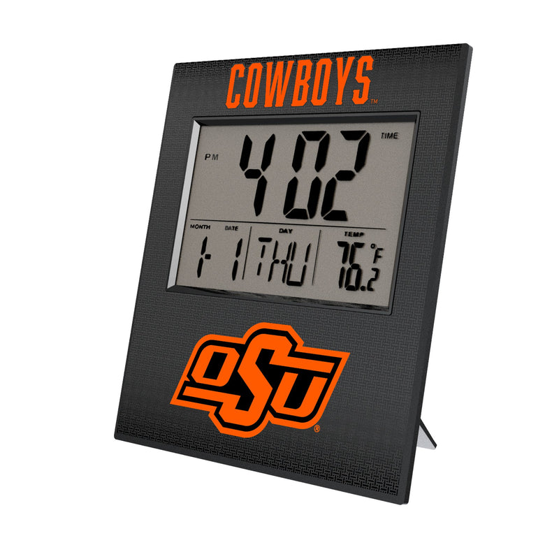 Oklahoma State University Cowboys Linen Wall Clock