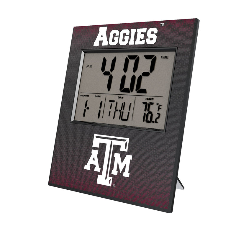 Texas A&M University Aggies Linen Wall Clock