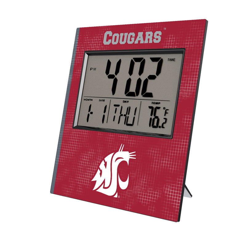 Washington State University Cougars Hatch Wall Clock