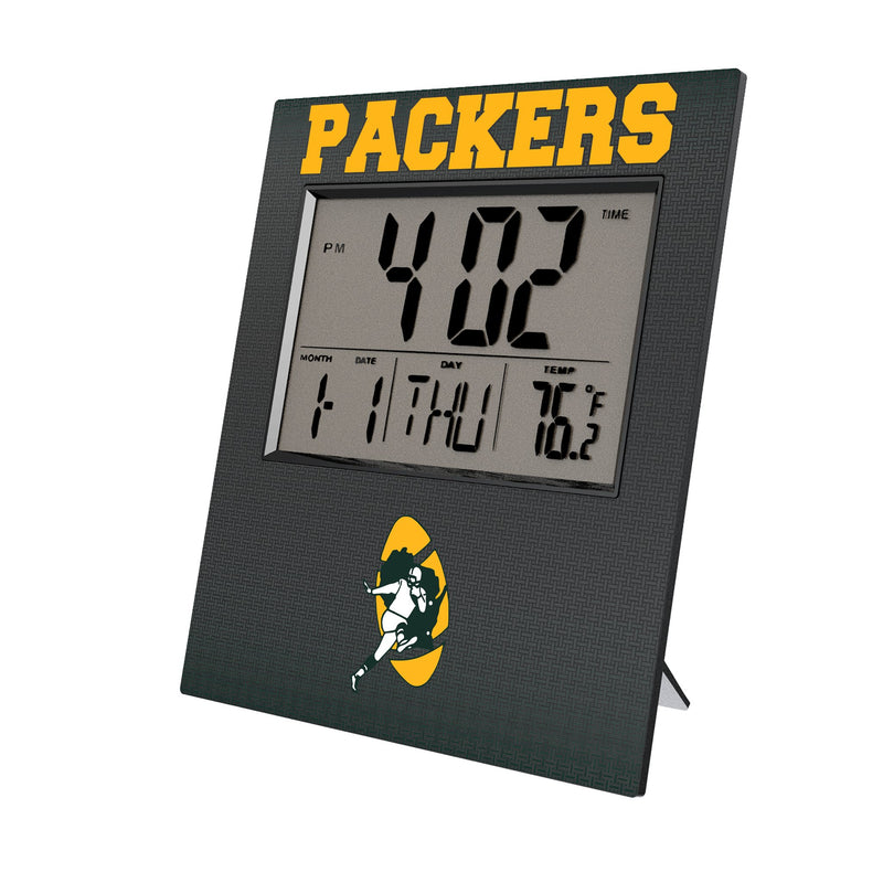 Green Bay Packers Historic Collection Linen Wall Clock