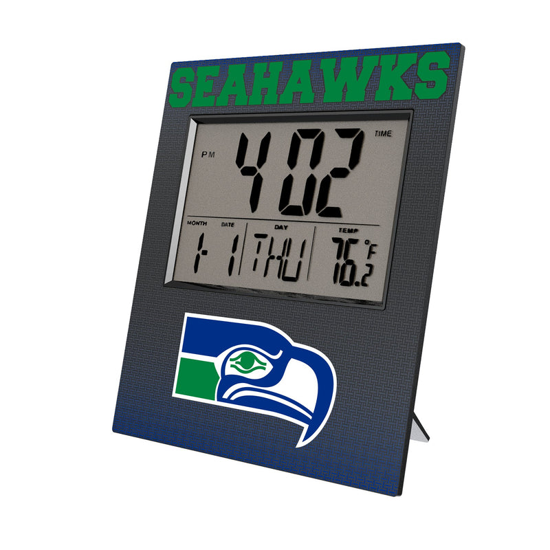 Seattle Seahawks Historic Collection Linen Wall Clock