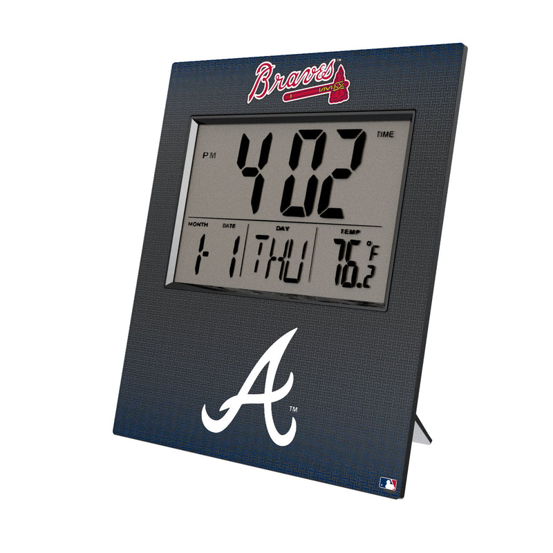 Atlanta Braves Linen Wall Clock