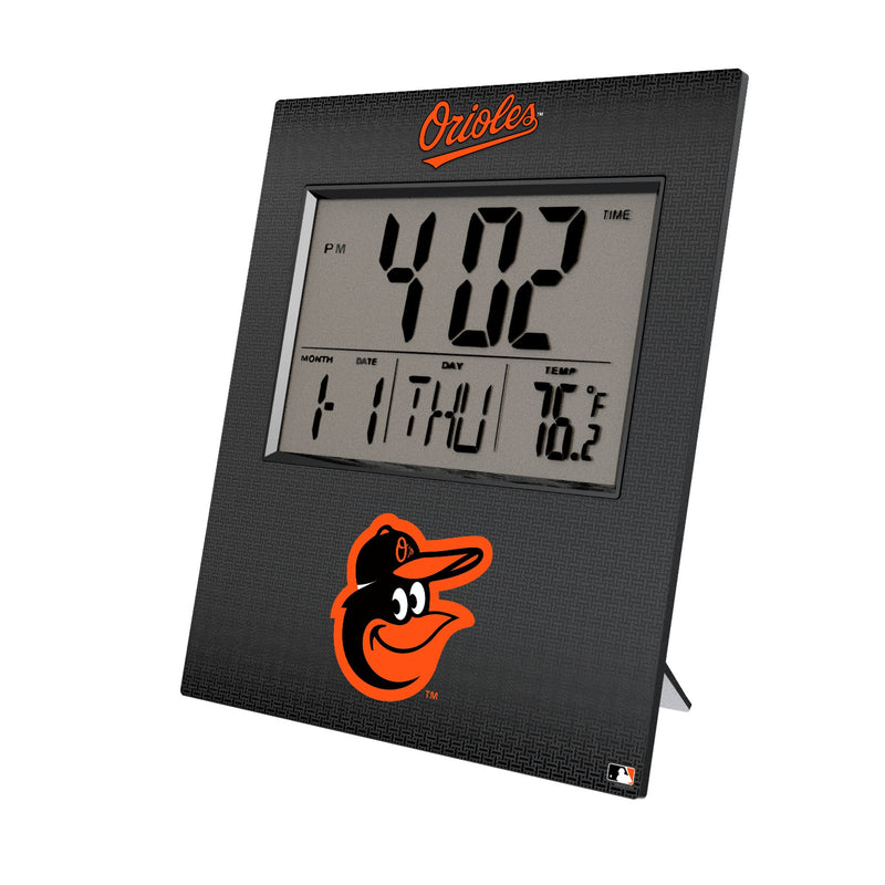 Baltimore Orioles Linen Wall Clock