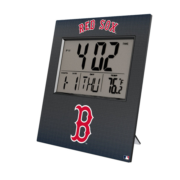 Boston Red Sox Linen Wall Clock