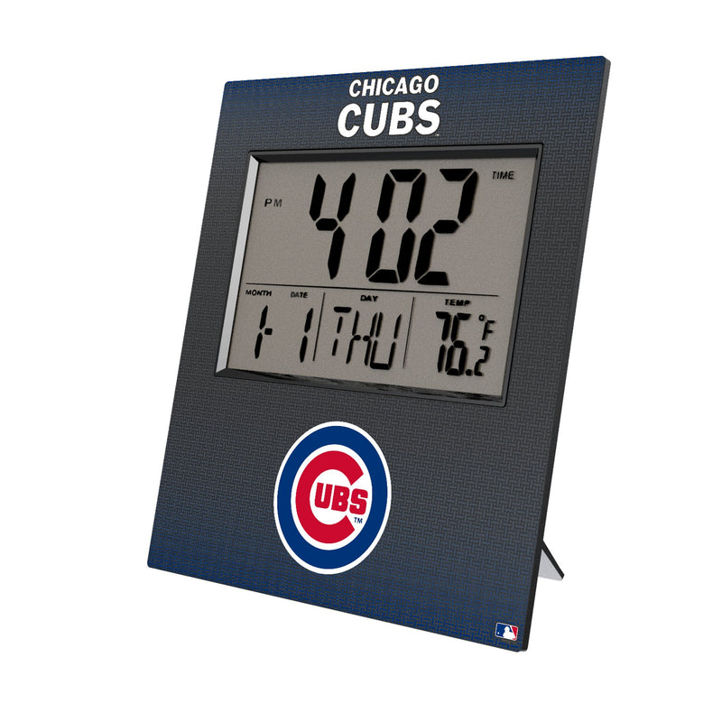 Chicago Cubs Linen Wall Clock