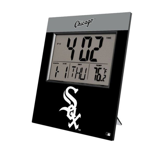 Chicago White Sox Color Block Wall Clock