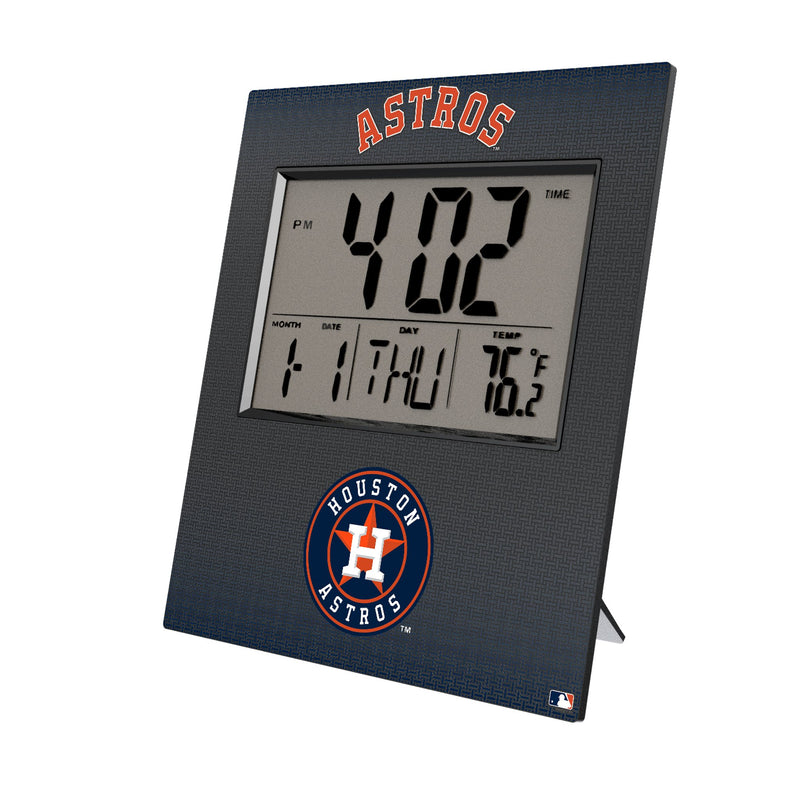 Houston Astros Linen Wall Clock