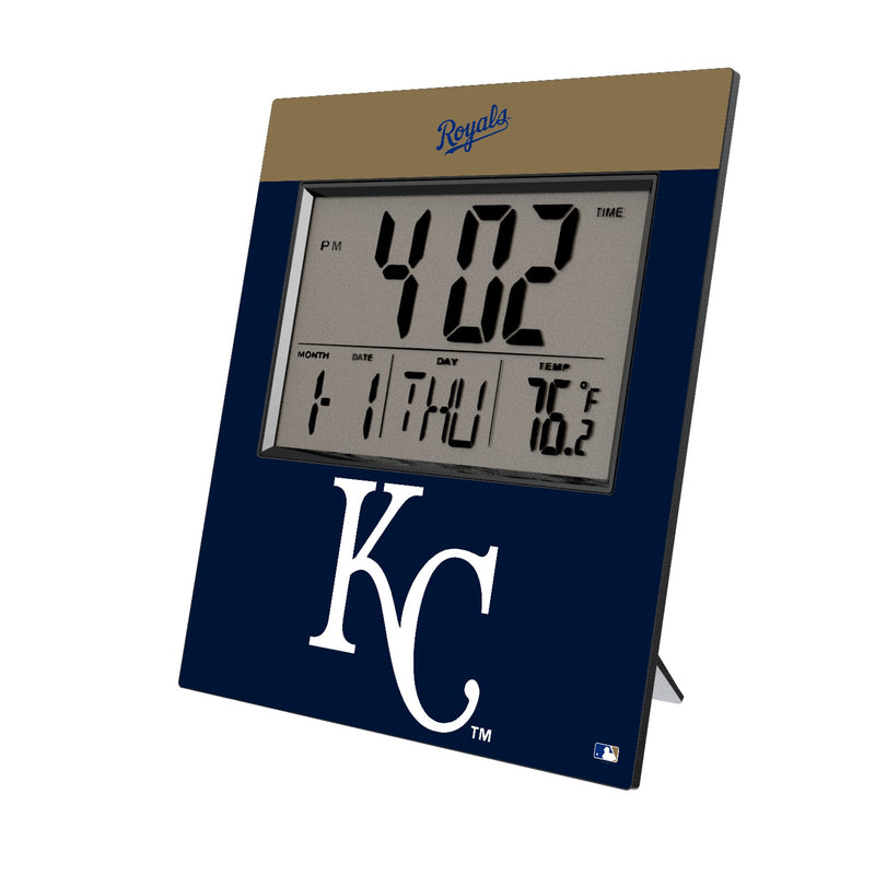 Kansas City Royals Color Block Wall Clock