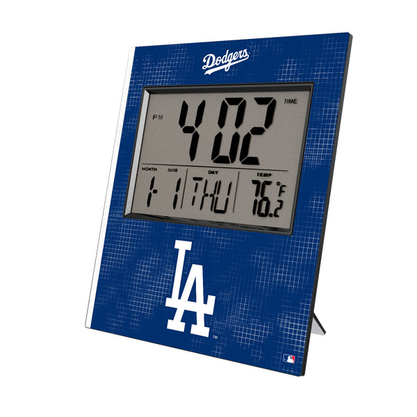 LA Dodgers Hatch Wall Clock