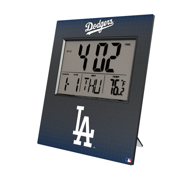 LA Dodgers Linen Wall Clock