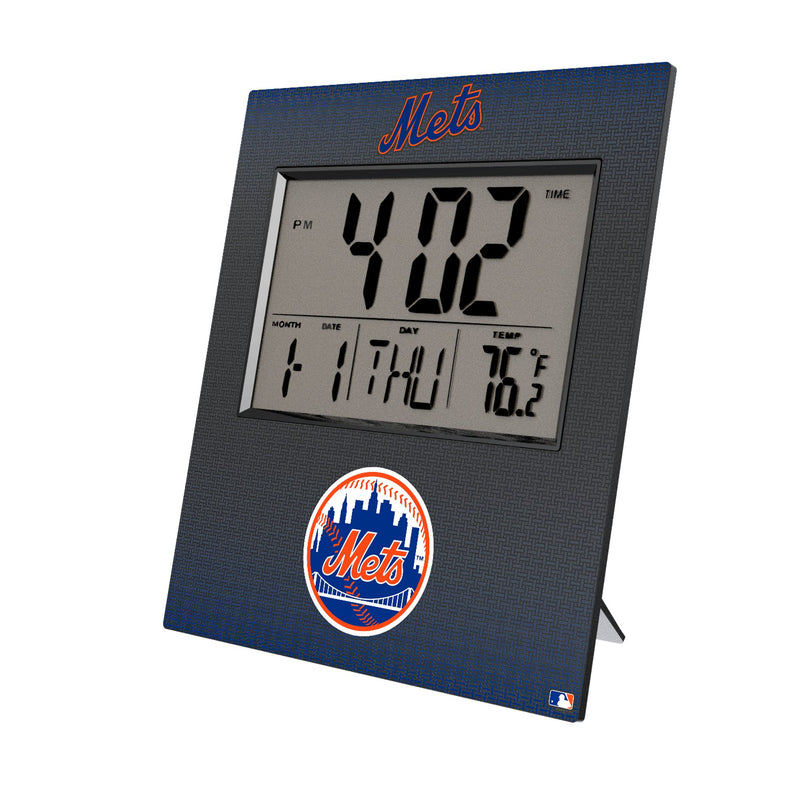 New York Mets Linen Wall Clock