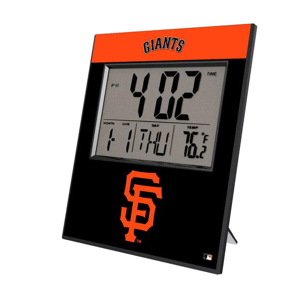 San Francisco Giants Color Block Wall Clock