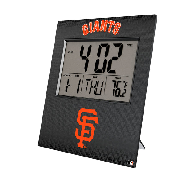 San Francisco Giants Linen Wall Clock