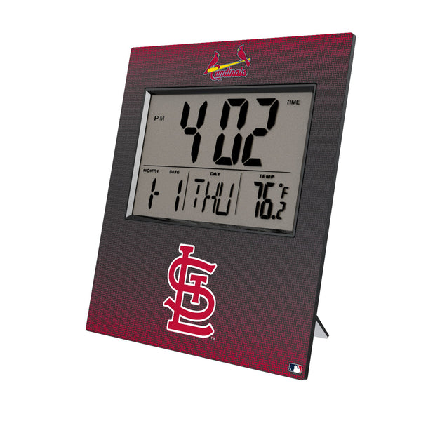 St Louis Cardinals Linen Wall Clock