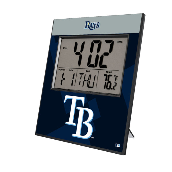 Tampa Bay Rays Color Block Wall Clock