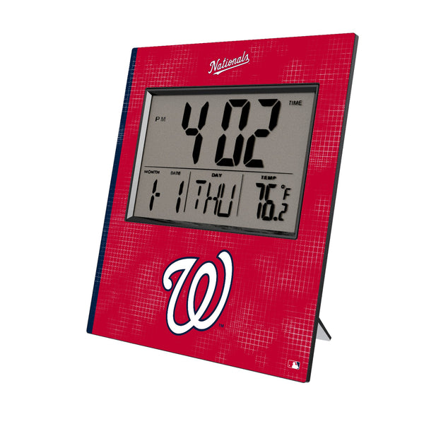 Washington Nationals Hatch Wall Clock