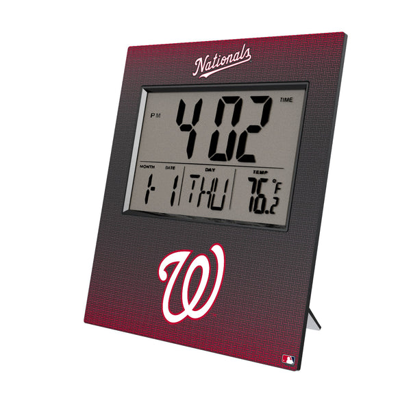 Washington Nationals Linen Wall Clock