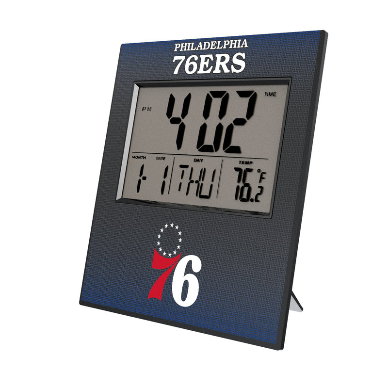 Philadelphia 76ers Linen Wall Clock