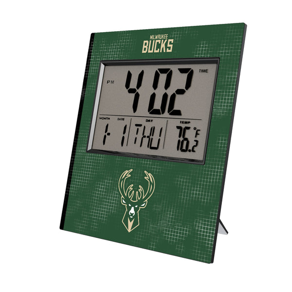 Milwaukee Bucks Hatch Wall Clock