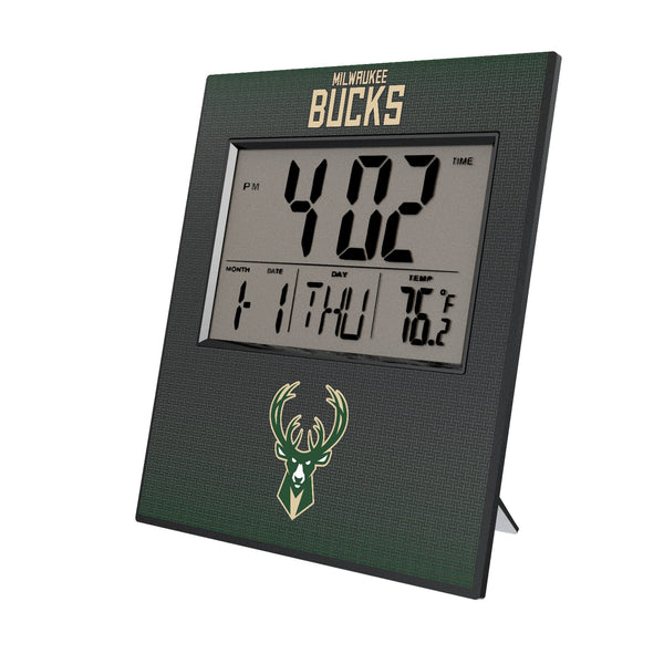 Milwaukee Bucks Linen Wall Clock