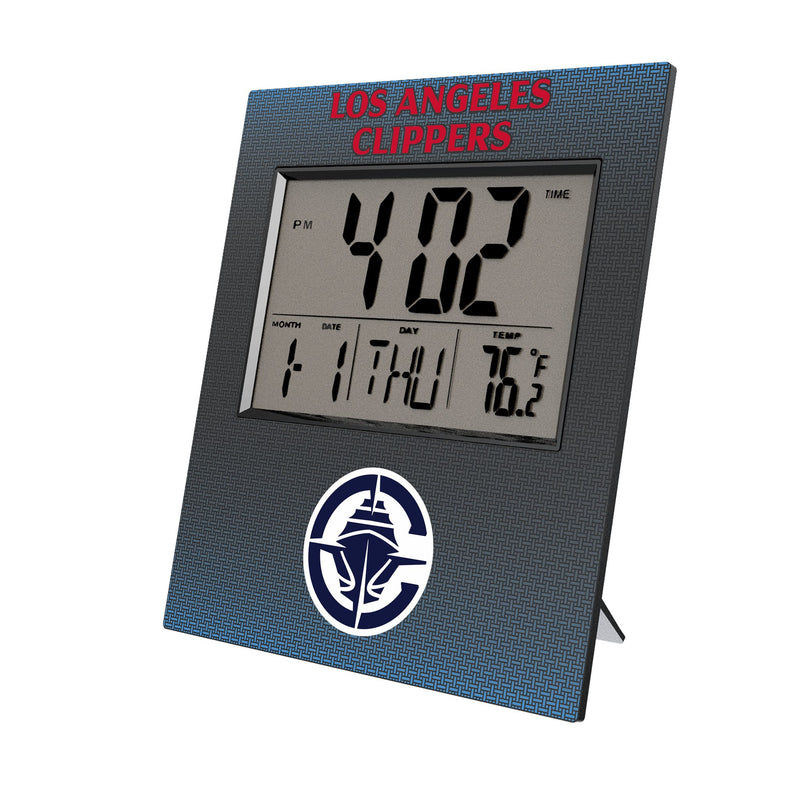 Los Angeles Clippers Linen Wall Clock