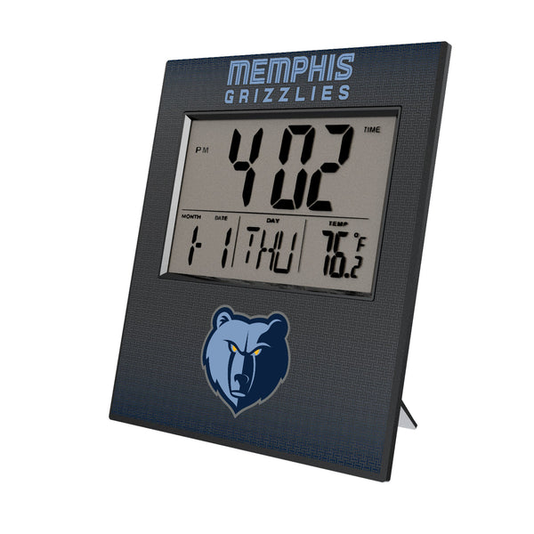 Memphis Grizzlies Linen Wall Clock