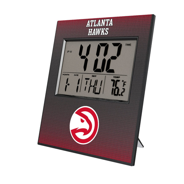 Atlanta Hawks Linen Wall Clock