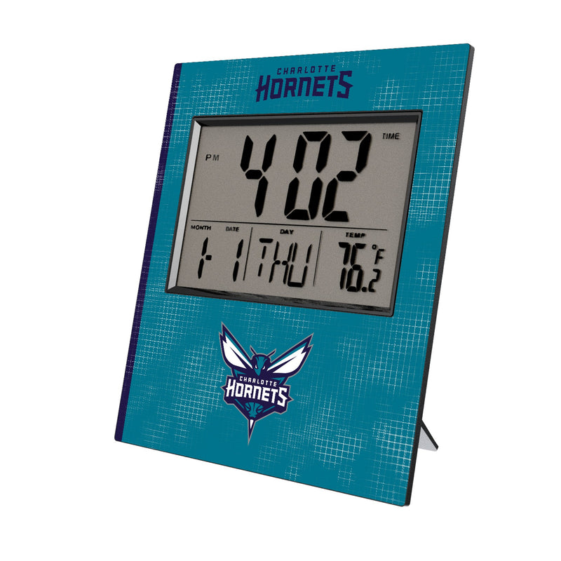 Charlotte Hornets Hatch Wall Clock