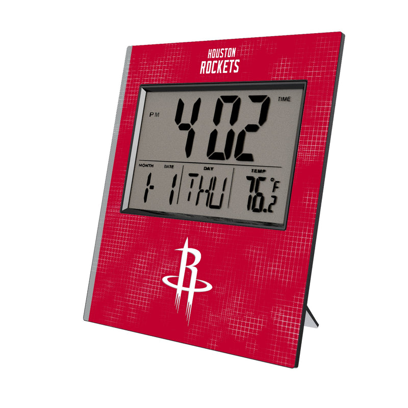 Houston Rockets Hatch Wall Clock