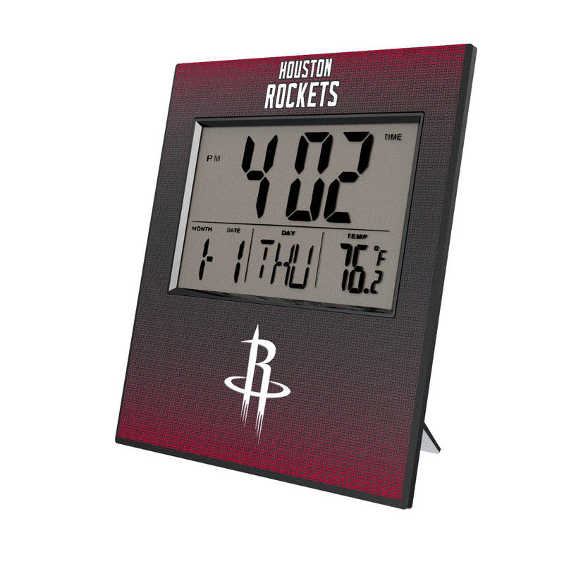 Houston Rockets Linen Wall Clock