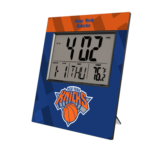 New York Knicks Color Block Wall Clock