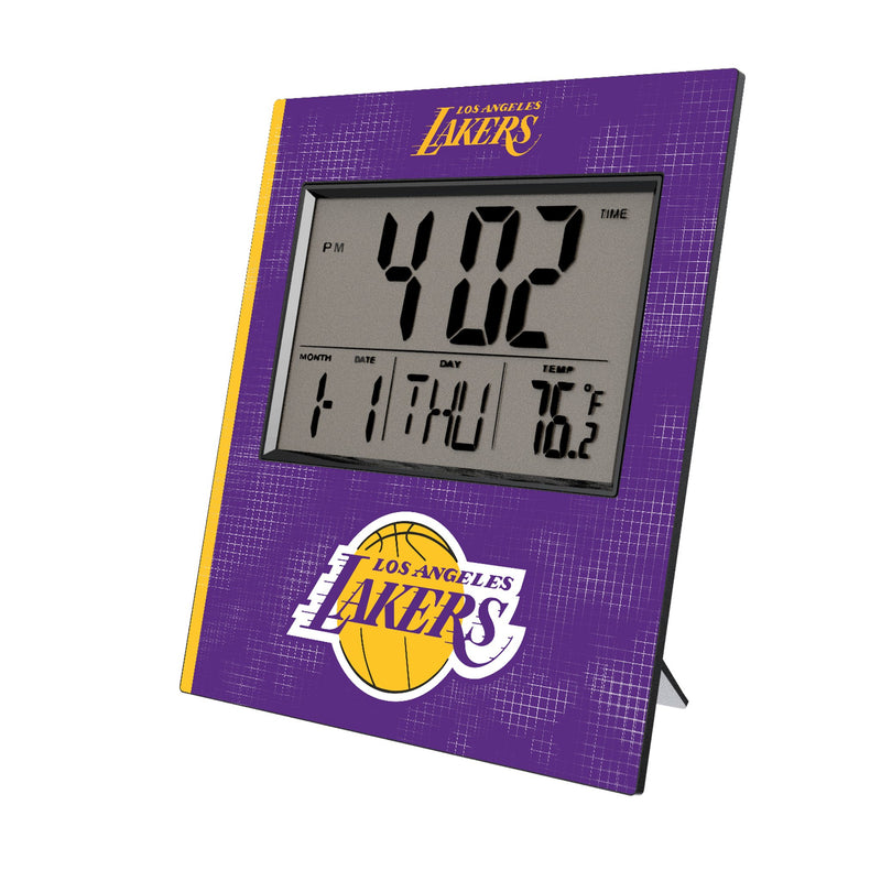 Los Angeles Lakers Hatch Wall Clock