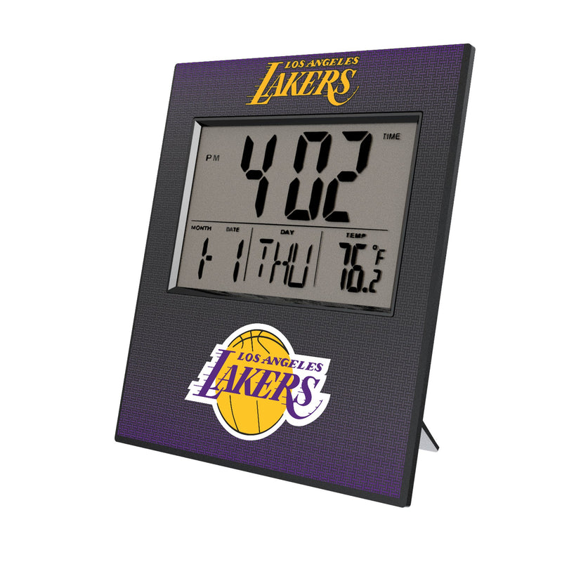 Los Angeles Lakers Linen Wall Clock