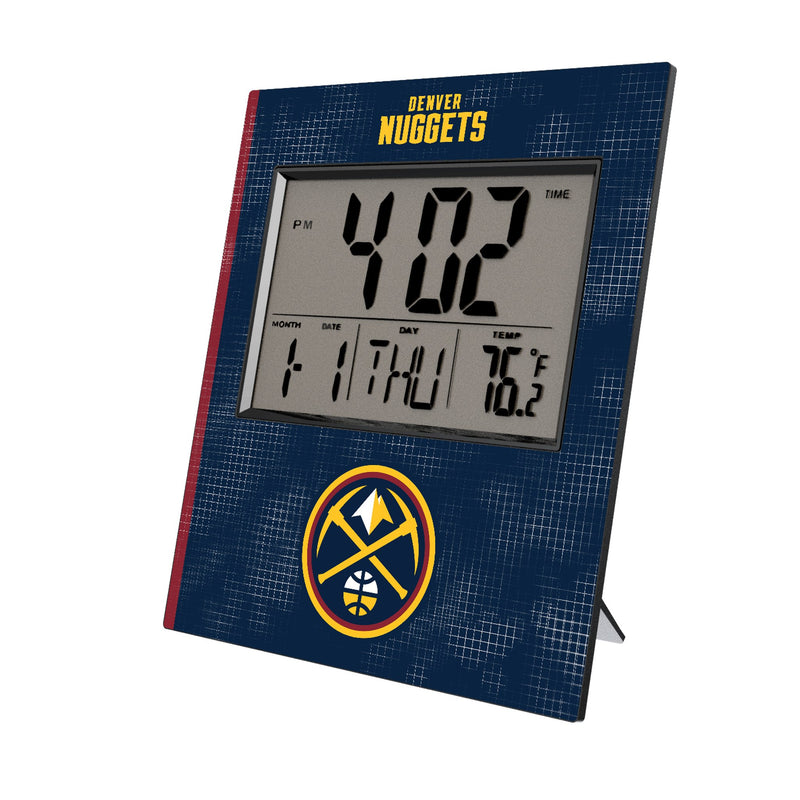 Denver Nuggets Hatch Wall Clock