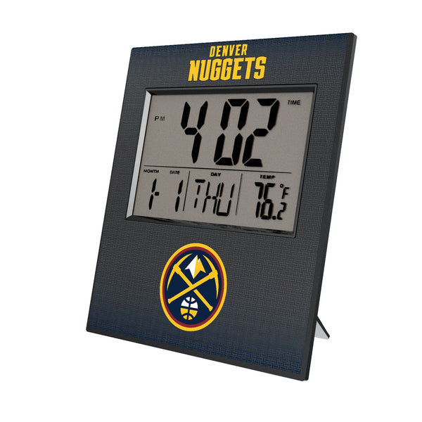 Denver Nuggets Linen Wall Clock