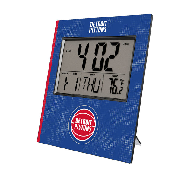 Detroit Pistons Hatch Wall Clock