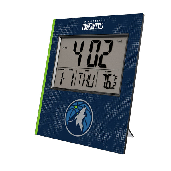 Minnesota Timberwolves Hatch Wall Clock