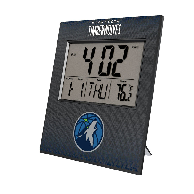 Minnesota Timberwolves Linen Wall Clock