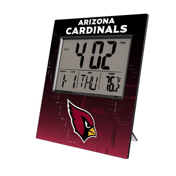 Arizona Cardinals Quadtile Wall Clock