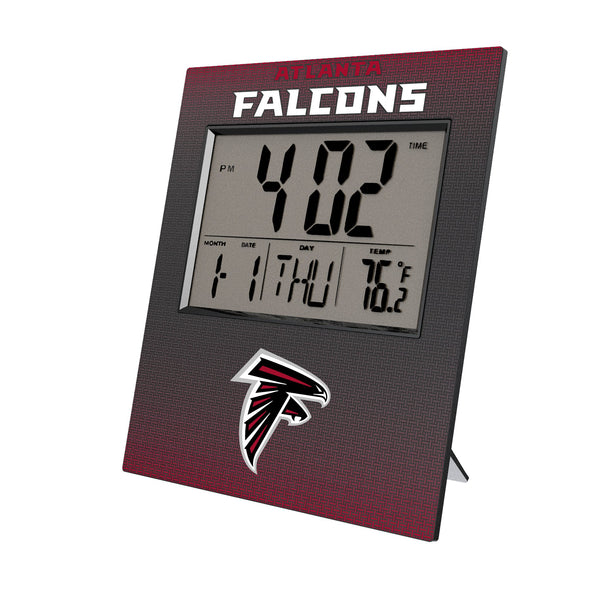 Atlanta Falcons Linen Wall Clock