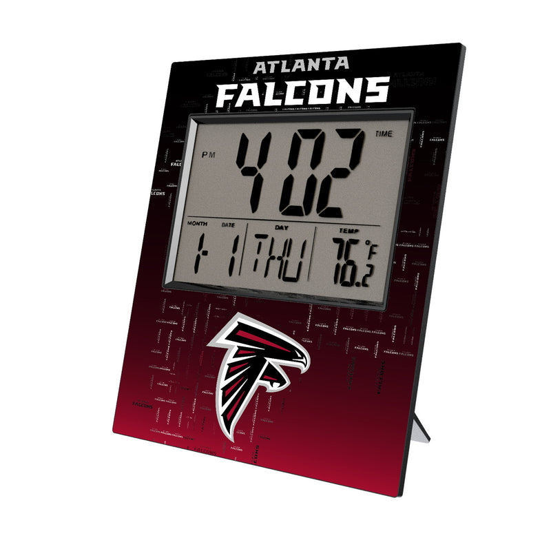 Atlanta Falcons Quadtile Wall Clock