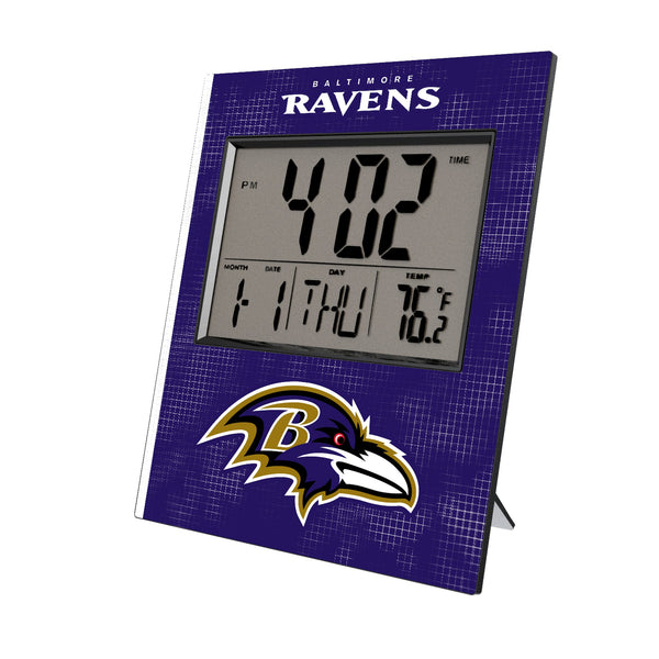 Baltimore Ravens Hatch Wall Clock