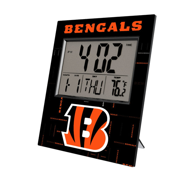 Cincinnati Bengals Quadtile Wall Clock