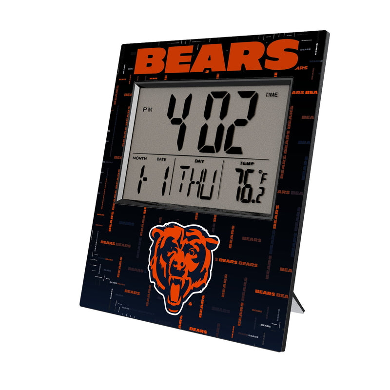 Chicago Bears Quadtile Wall Clock