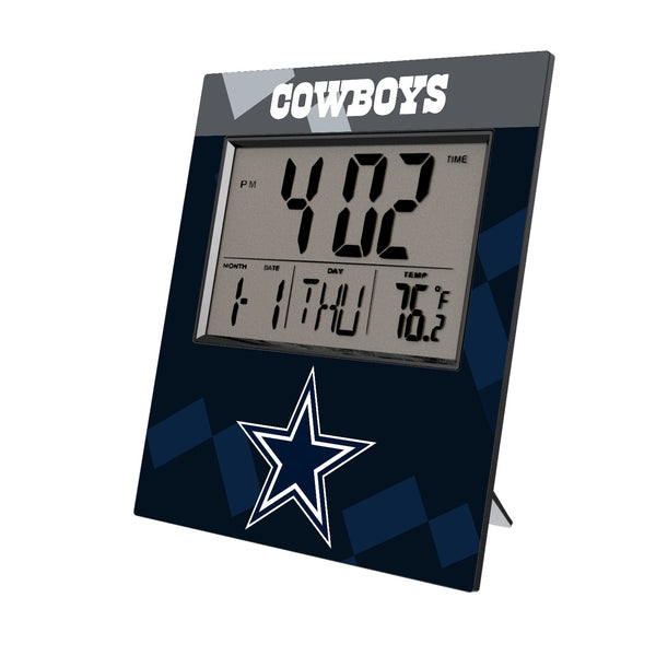 Dallas Cowboys Color Block Wall Clock